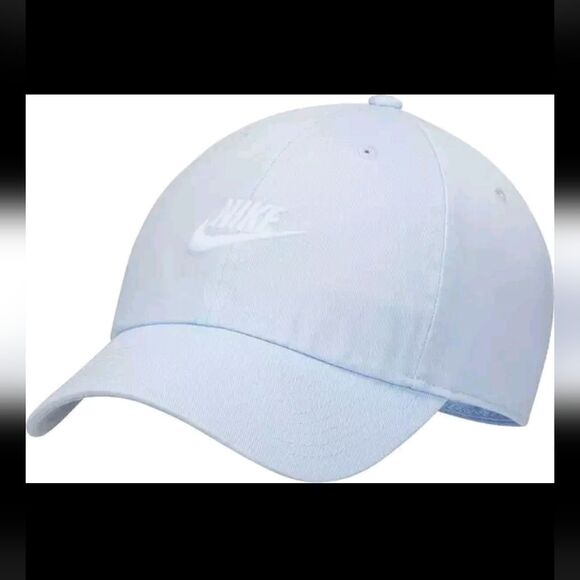 NWT Nike Club Unstructured Futura Wash Cap/Hat - Football Grey Sz S/M - Picture 1 of 8